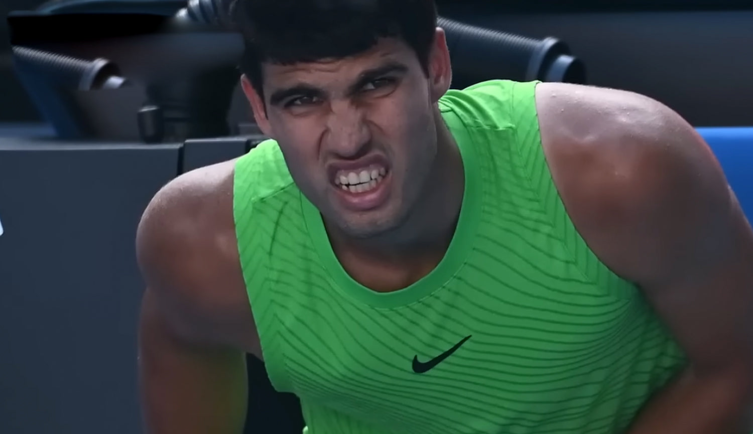 Jim Courier calls out Alcaraz Cramp Moment